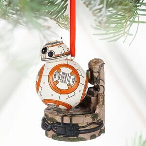 2016 Star Wars BB-8 Light-Up ~ DISNEY SKETCHBOOK ORNAMENT ~ w Shipper